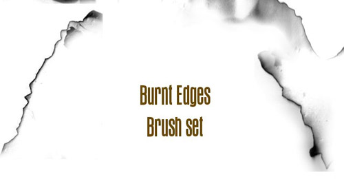 Burnt Edges brush set