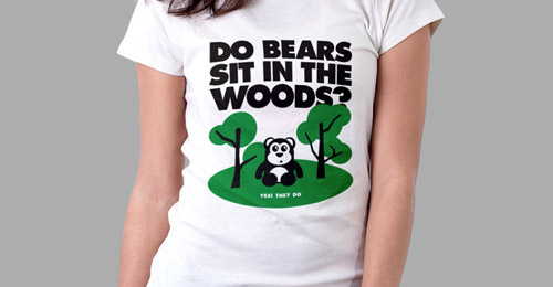 beruang vektor desain t shirt
