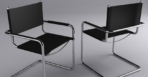 3d max Chair Modeling