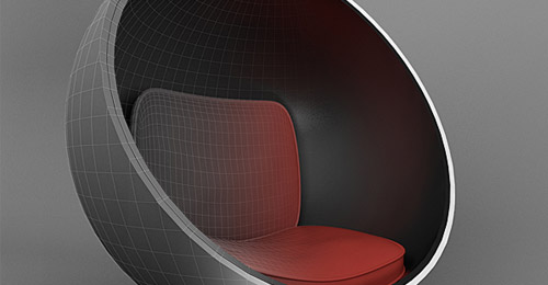 Modern Chair 3d Max